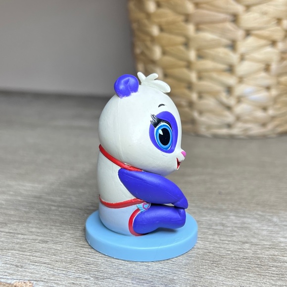 Disney Precious Panda Tiny Tots Transport 2" PVC Figure Toy Cake Topper - Picture 5 of 9